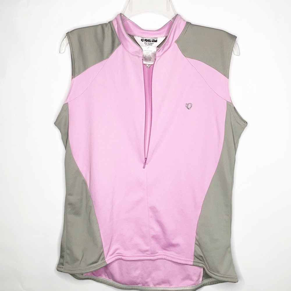 Pearl Izumi Pink & Gray Cycling Top (XL)